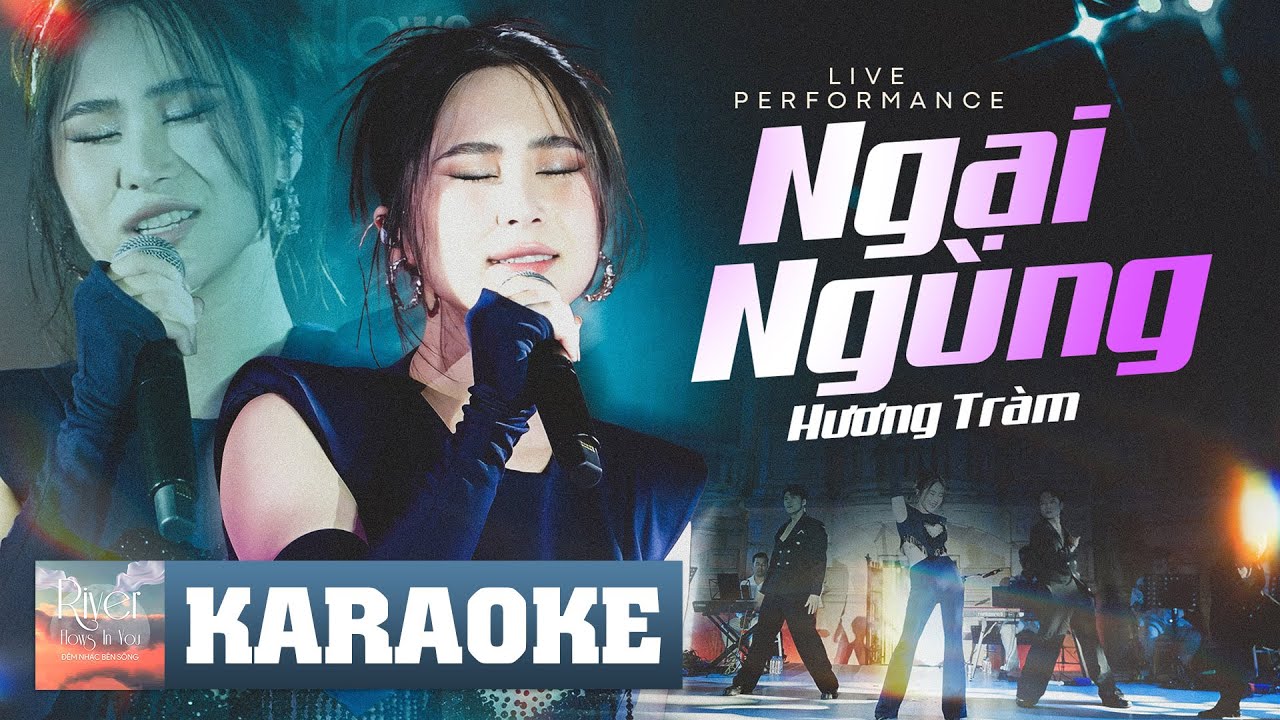 [KARAOKE] NGẠI NGÙNG (LIVE BAND) - HƯƠNG TRÀM BEAT PHỐI MỚI 2024