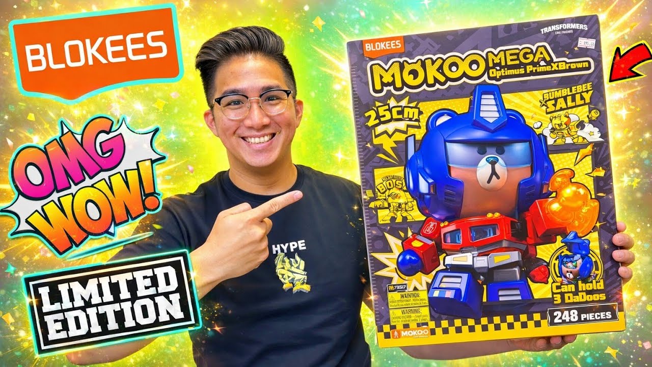 LIMITED ITEM ! BLOKEES Optimus Prime × BROWN Wajib Koleksi !
