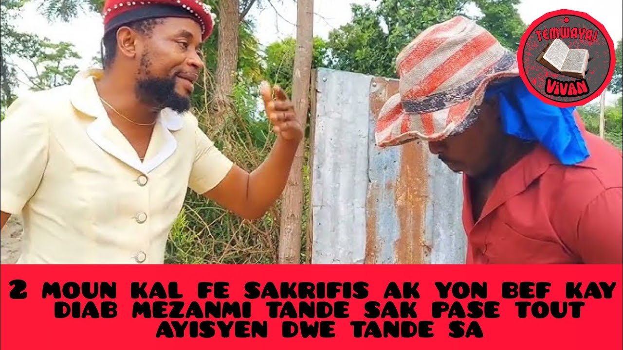 2 moun kal fe sakrifis ak yon bef kay diab mezanmi tande sak pase tout ayisyen dwe tande sa