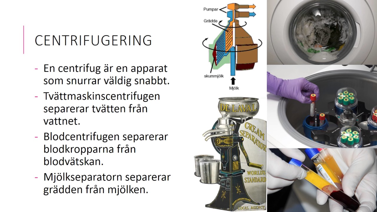 Separationsmetoder
