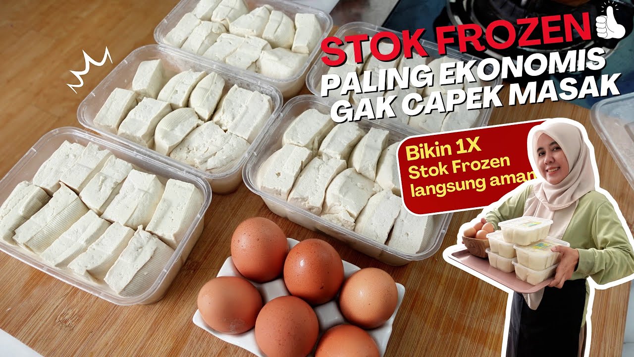 SUPER PRAKTIS ‼️STOK FROZEN FOOD DENGAN BAHAN EKONOMIS  😍