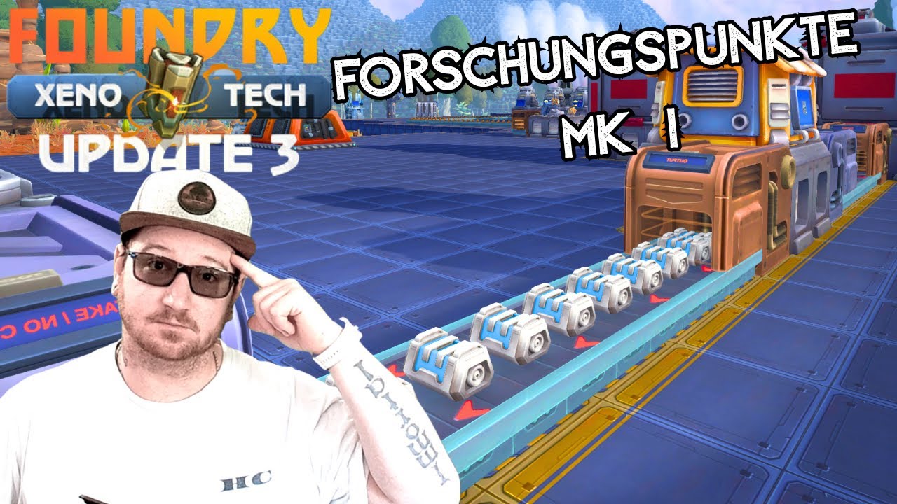 Die ersten Forschungspunkte werden automatisiert! Lets Play Foundry #2