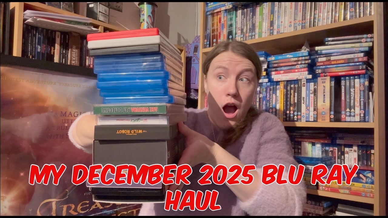 Моя покупка Blu-ray дисков в декабре 2025 года