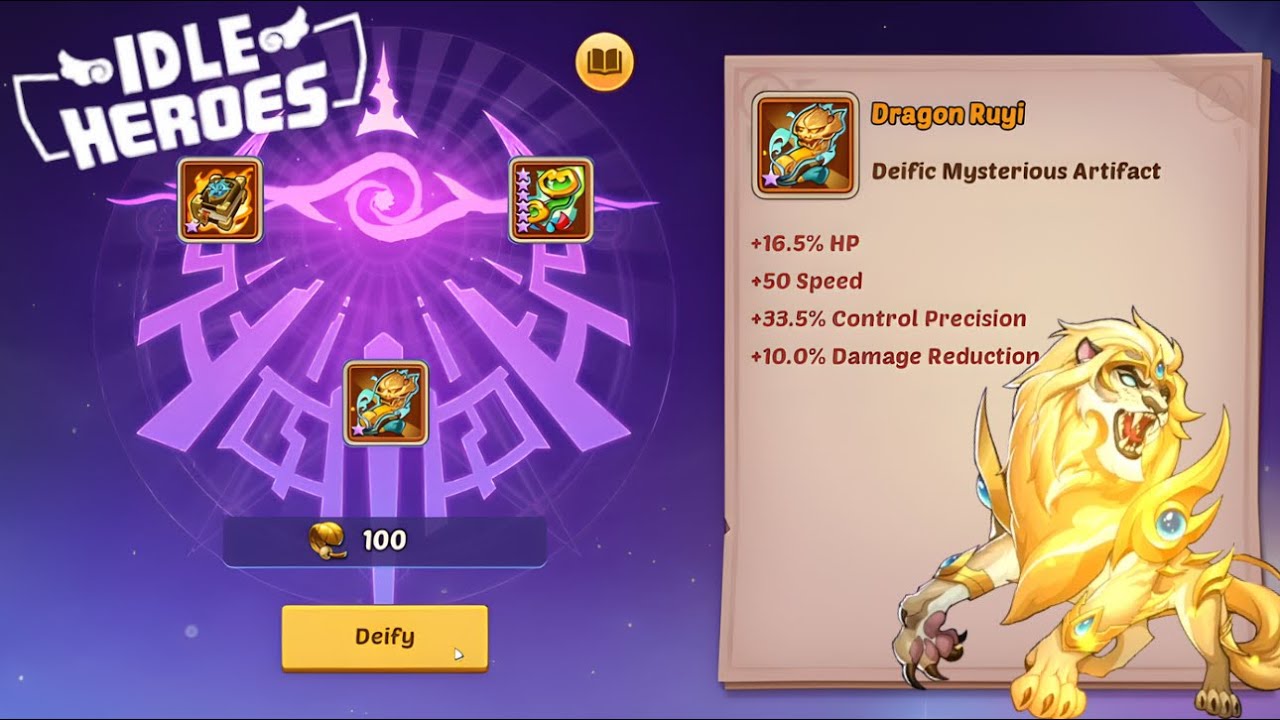 So Many Upgrades! First Deific Artifact, Maxed out Monster and MORE! - Idle Heroes