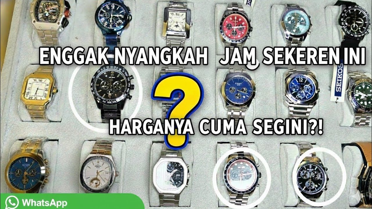 “WOW‼️ Ini Bukan Jam Biasa… Tampilan Sultan Tapi Ramah Kantong 😱👑”.wa angga 0822-5837-2120