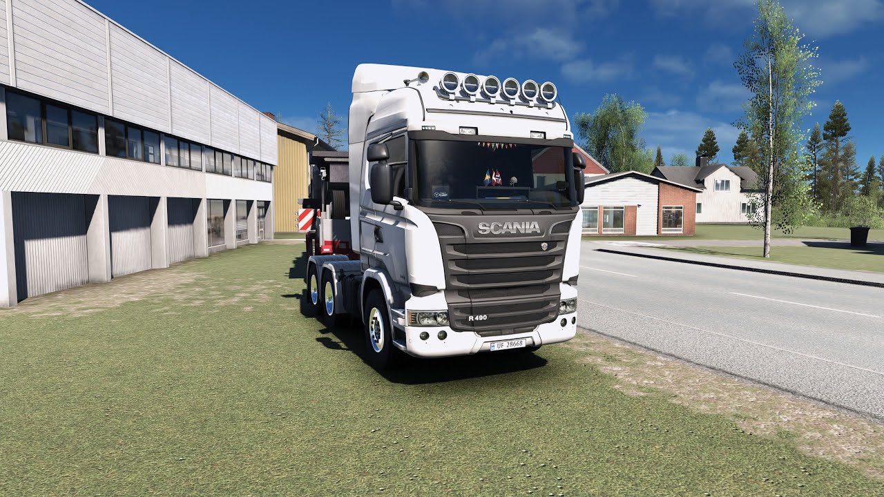 Scania R490 - Gameplay. Euro Truck Simulator 2, v.1.57, #eurotrucksimulator2