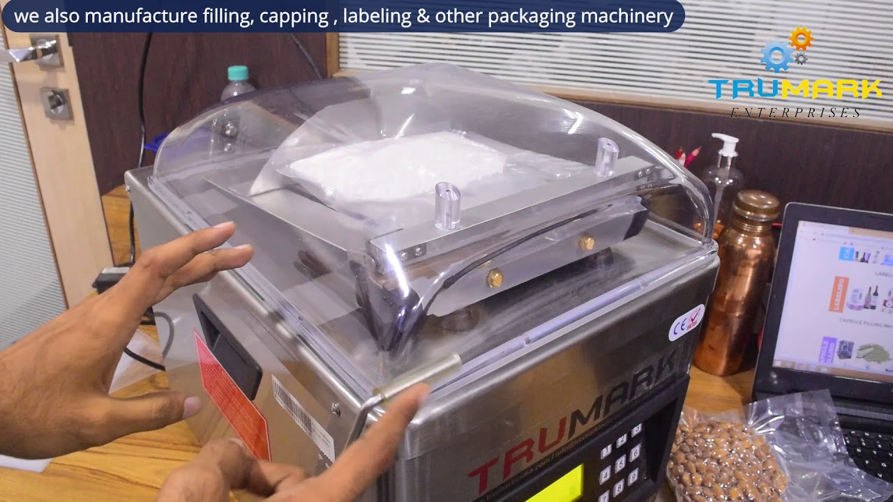 Table top vacuum sealer - how to operate  food saver machine