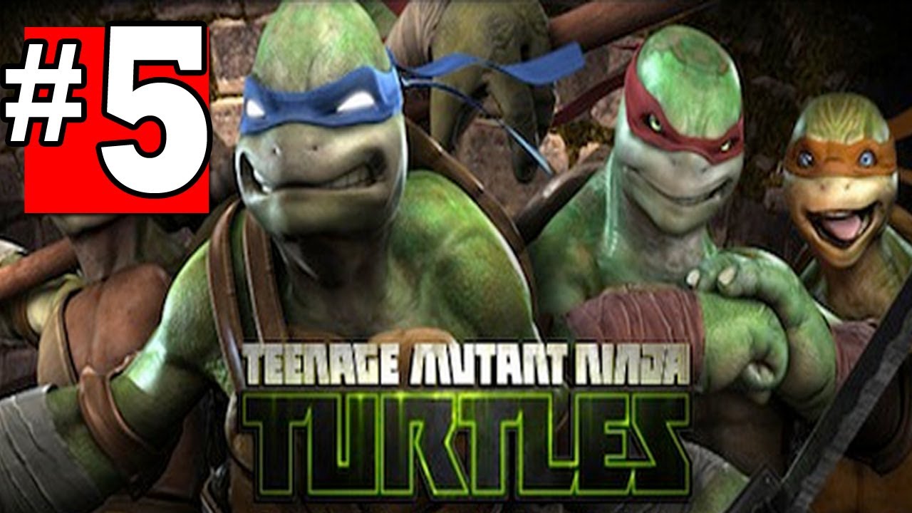 Teenage Mutant Ninja Turtles Out of the Shadows Walkthrough Part 5 Chapter - 2 [HD] XBOX360 XBLA