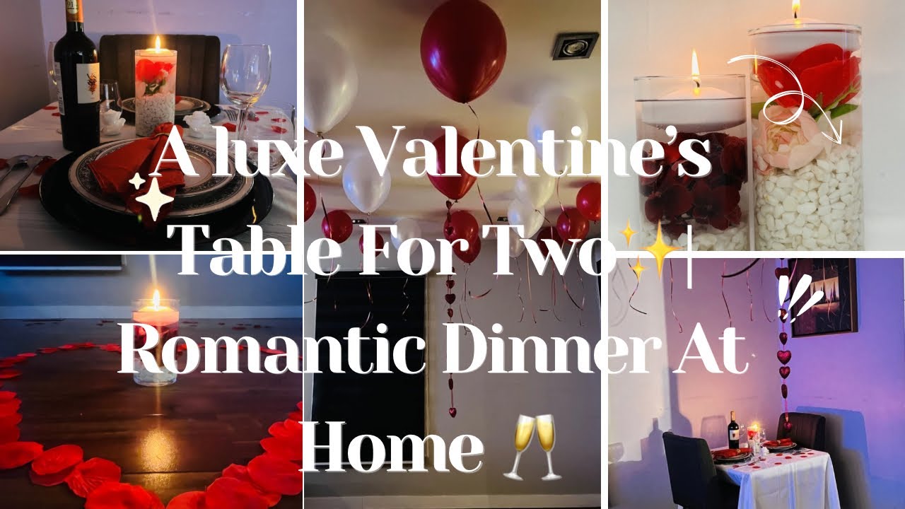 How to Create a Romantic Valentine’s Setup at Home | DIY Table Decor