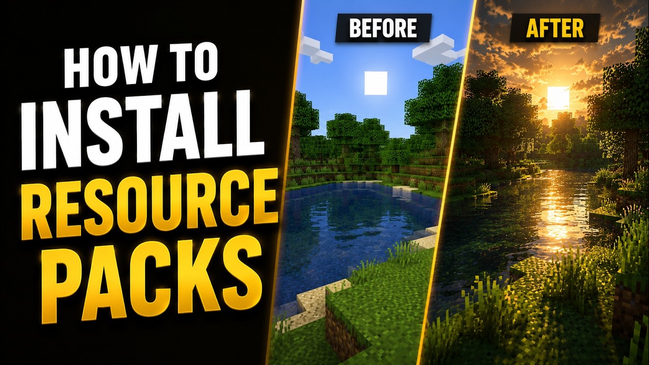 How to Install Resource Packs in Minecraft (Java 26.2)
