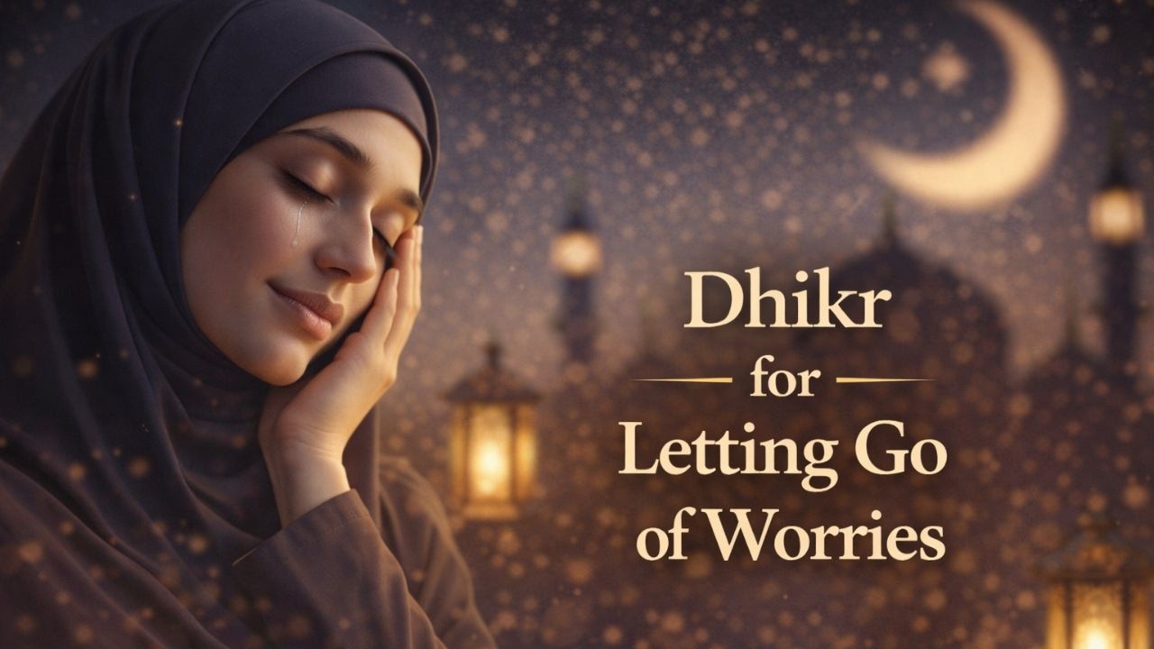Stop Overthinking and Experience Divine Serenity with Dhikr for Letting Go of Worries