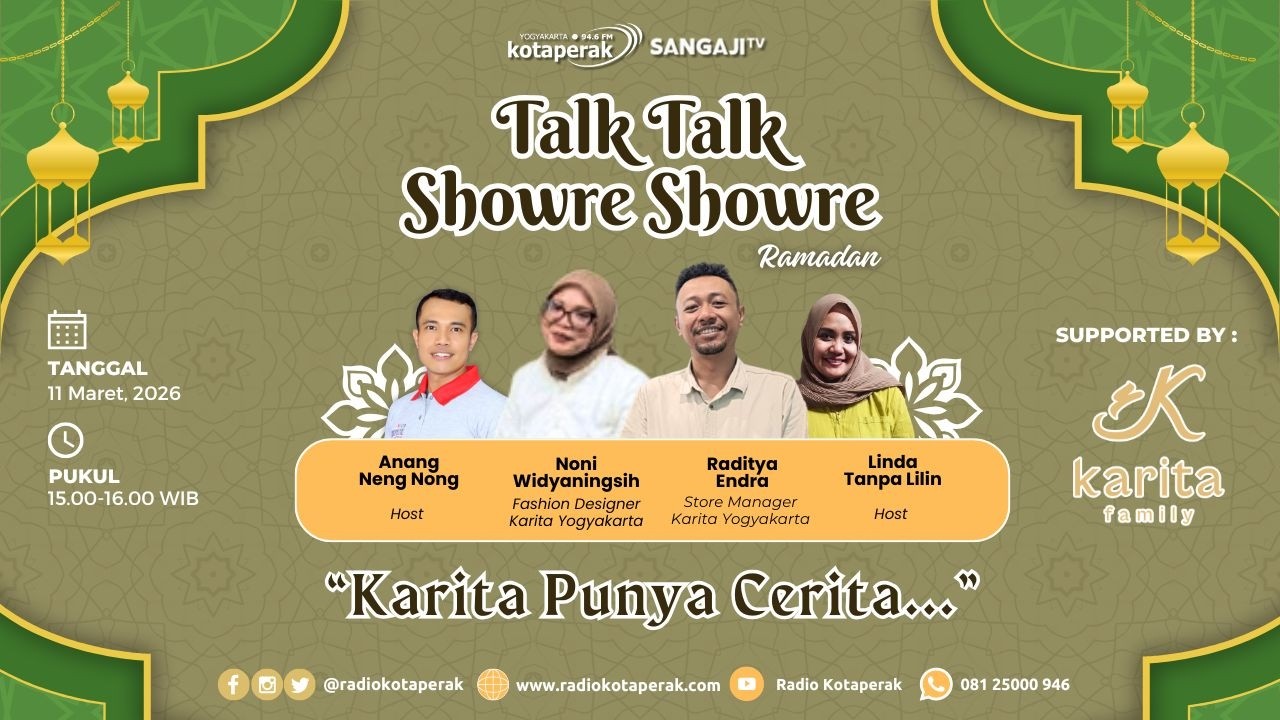 🔴 #TalkTalkShowreShowre - Karita Punya Cerita...