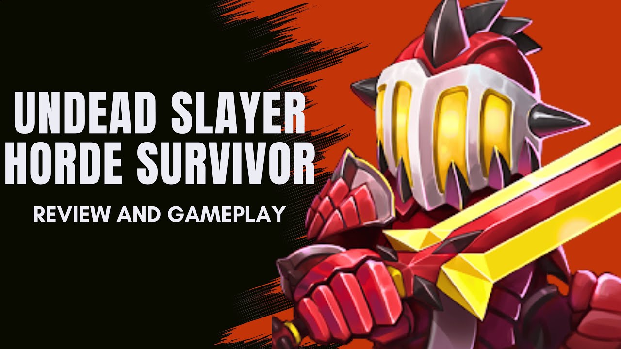 🧟&zwj;♂️ Undead Slayer: Horde Survivor &mdash; One Hero. Endless Undead. Roguelite Chaos.