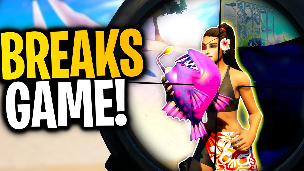 What Happens When You EAT A THERMAL FISH Then Use THERMAL SCOPE? | Fortnite Mythbusters