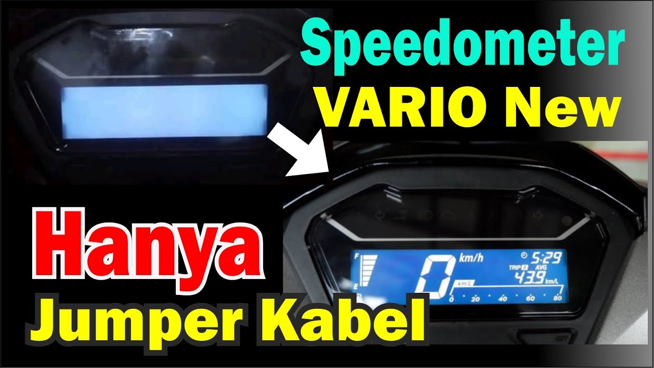 HOW TO REPAIR A BROKEN BLANK SPEEDOMETER ON A NEW VARIO 150//BLUE BLANK LCD WITH NO WRITING. Part 1
