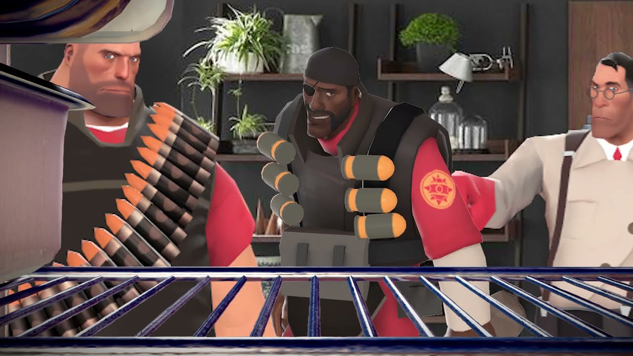 [TF2 15.ai] The Mercs run out of Refreshments and go to the Water Park