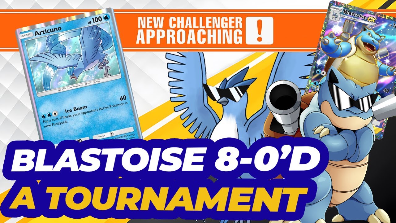 Blastoise EX went UNDEFEATED in a MASSIVE Tournament for Pokémon TCG Pocket! Deck Highlight