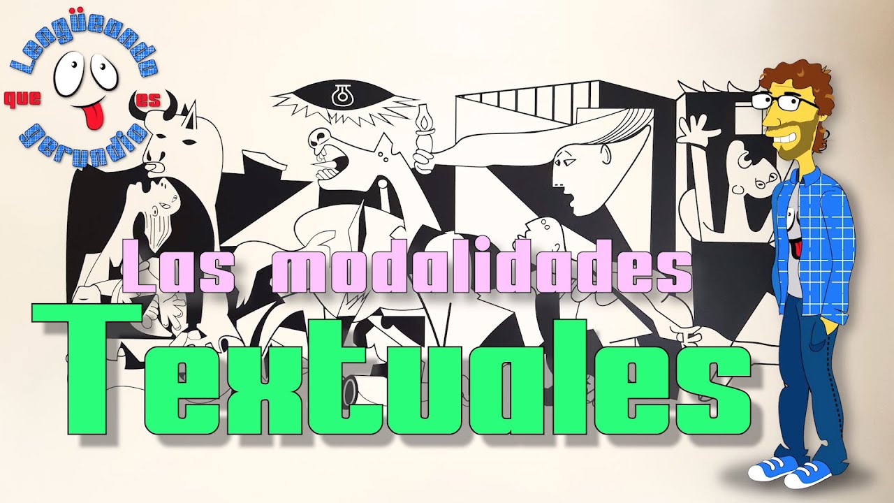 LAS MODALIDADES TEXTUALES. Leng&uuml;eando, que es gerundio. Aprende Lengua de forma divertida.