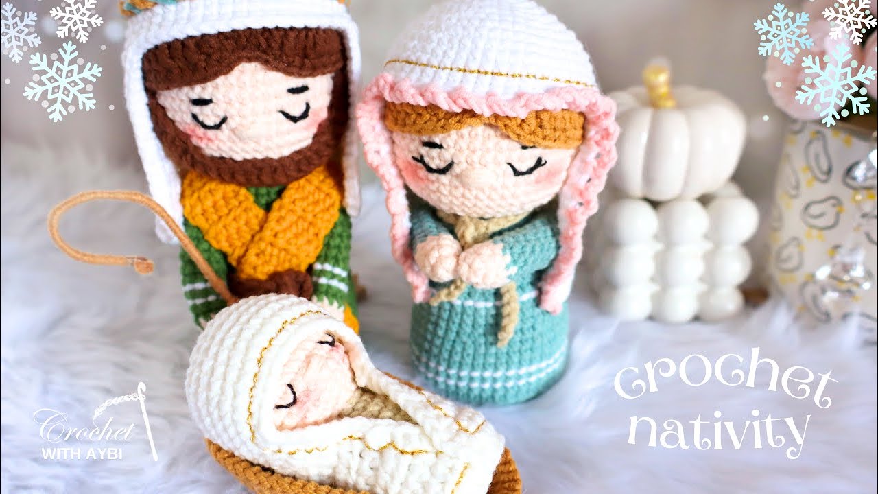 Baby Jesus Crochet Part 1 | 🇺🇲🇪🇦 Sub | Free Crochet Pattern | Natividad del Niño Jesús