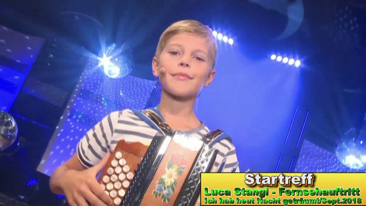 Ich hab heut Nacht geträumt-Luca Stangl bei 