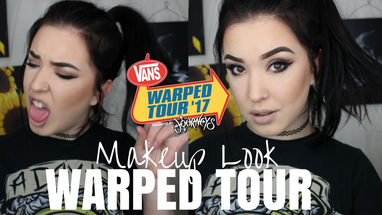 Warped Tour / Summer Concert Look! Cruelty Free & Drugstore!
