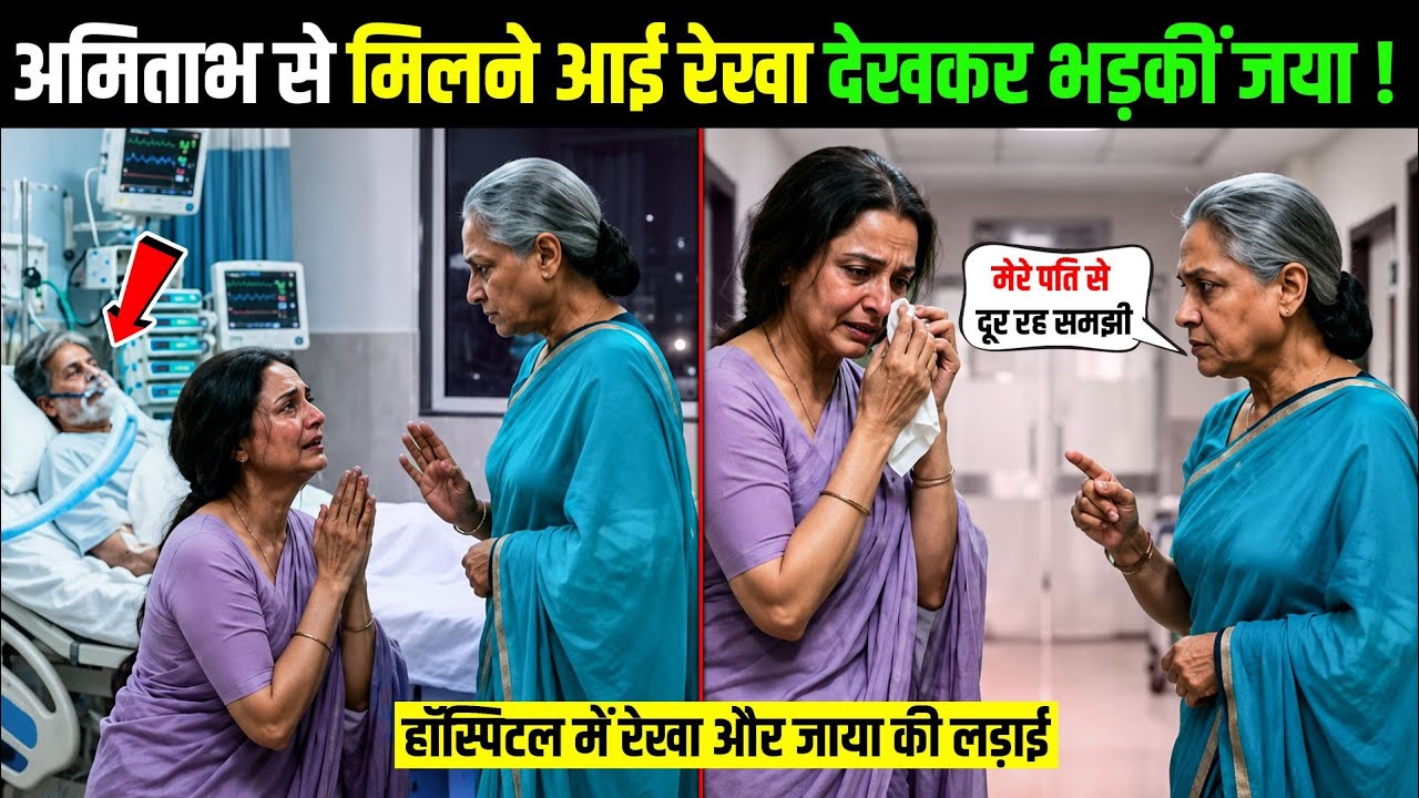 Rekha Meets Jaya Bachchan In Hospital? Emotional Moment For Amitabh Bachchan Fans | Health Update