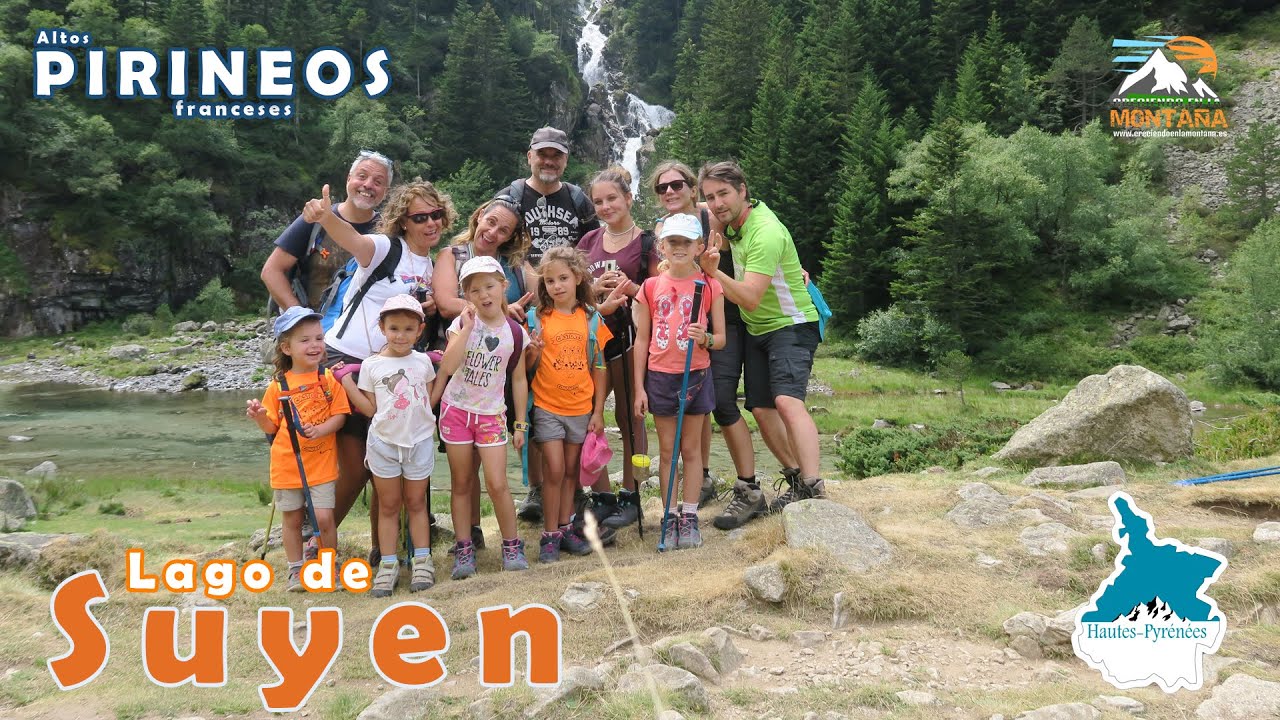 Altos Pirineos Frances, Lago de Suyen con niños