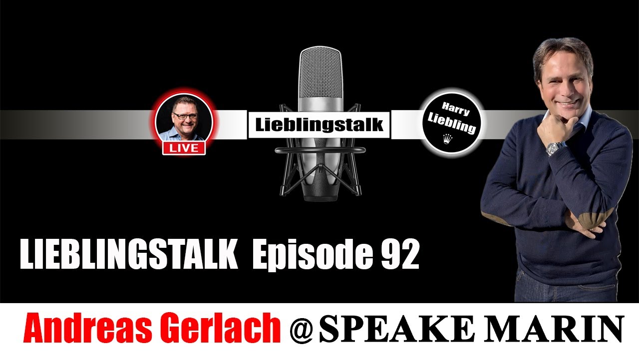 Lieblingstalk Episode 92 / Andreas Gerlach @Speake-marin
