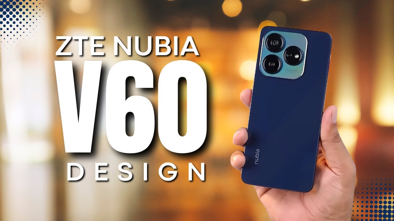 ZTE Nubia V60 Design Officially Released; Priced at 1.4 Millions, Has Boba Camera & RAM “6GB+10GB”
