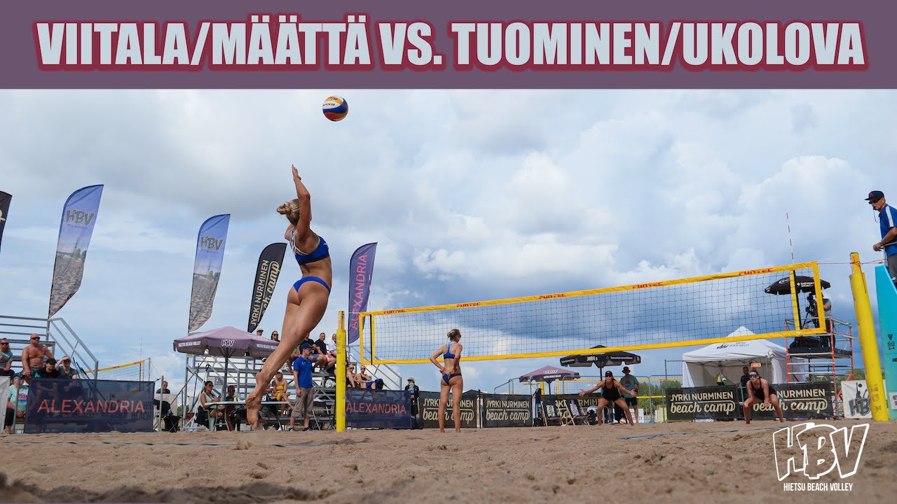 Beach Volley - Hietsu Open 2024 - Women's Semi 2: Viitala/Määttä vs. Ukolova/Tuominen