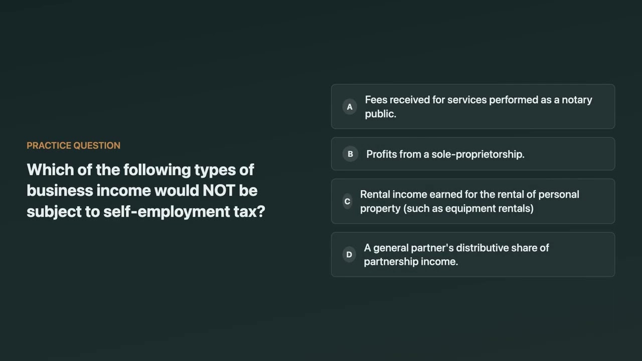 EA Exam Course: Is It a Farm for Tax Purposes? Schedule F vs Schedule C (EA Exam)