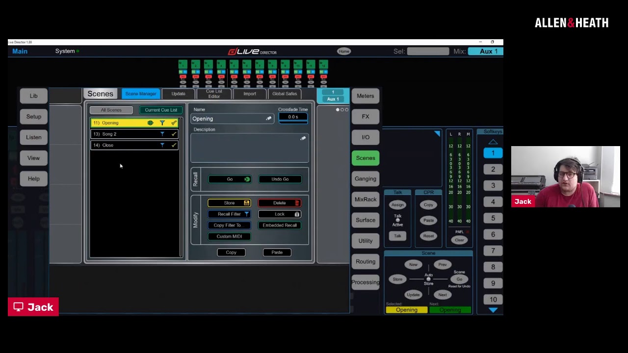 Allen & Heath Sessions - Scene Filtering for dLive and Avantis
