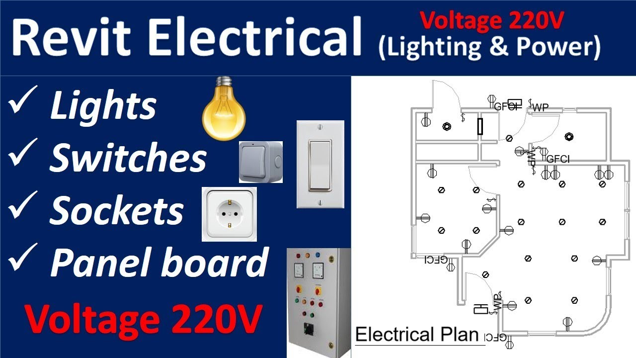 Revit Electrical For Beginner - Complete House Project