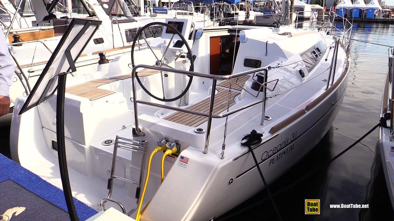 2017 Beneteau Oceanis 31 Yacht - Deck and Interior Walkaround - 2017 Annapolis Sail Boat Show