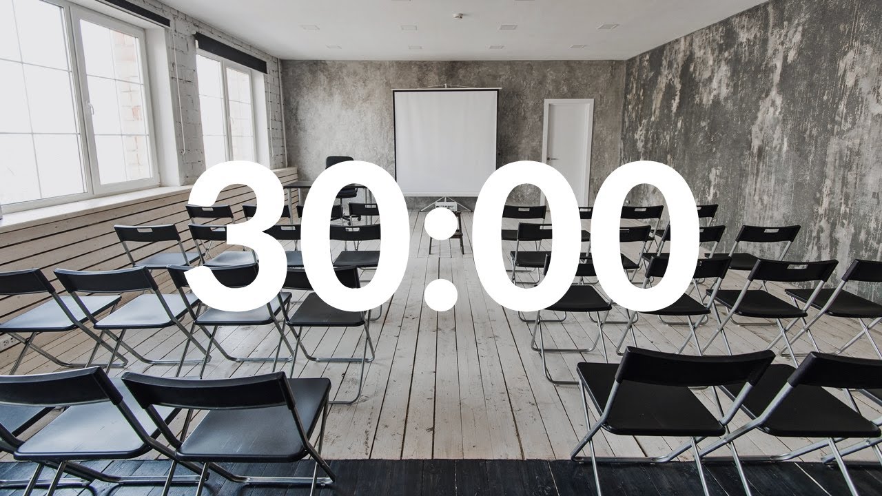 📝School Exams Ambience 📚30 min Ambient Exam Hall Sounds Timer - 30 min of the real exam room sound!