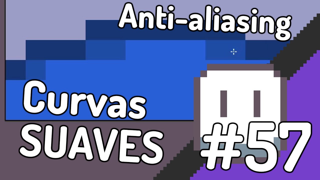 SUAVIZANDO as suas Pixel Arts - Curso de Aseprite (Aula 57)