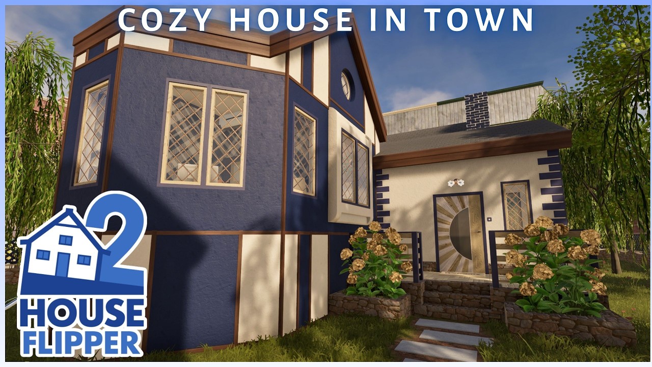 Cozy House in Town | House Flipper 2 (custom job, community content, longplay)