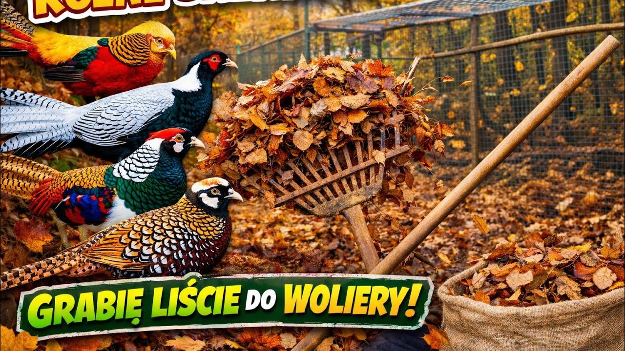Hodowla Ptaków  🤠 Wystrój wolier z bażantami 🐦🦜🦤