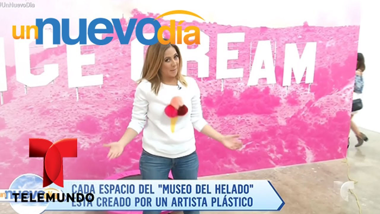 Recorre con nosotros el Museo del Helado de Los &Aacute;ngeles | Un Nuevo D&iacute;a | Telemundo