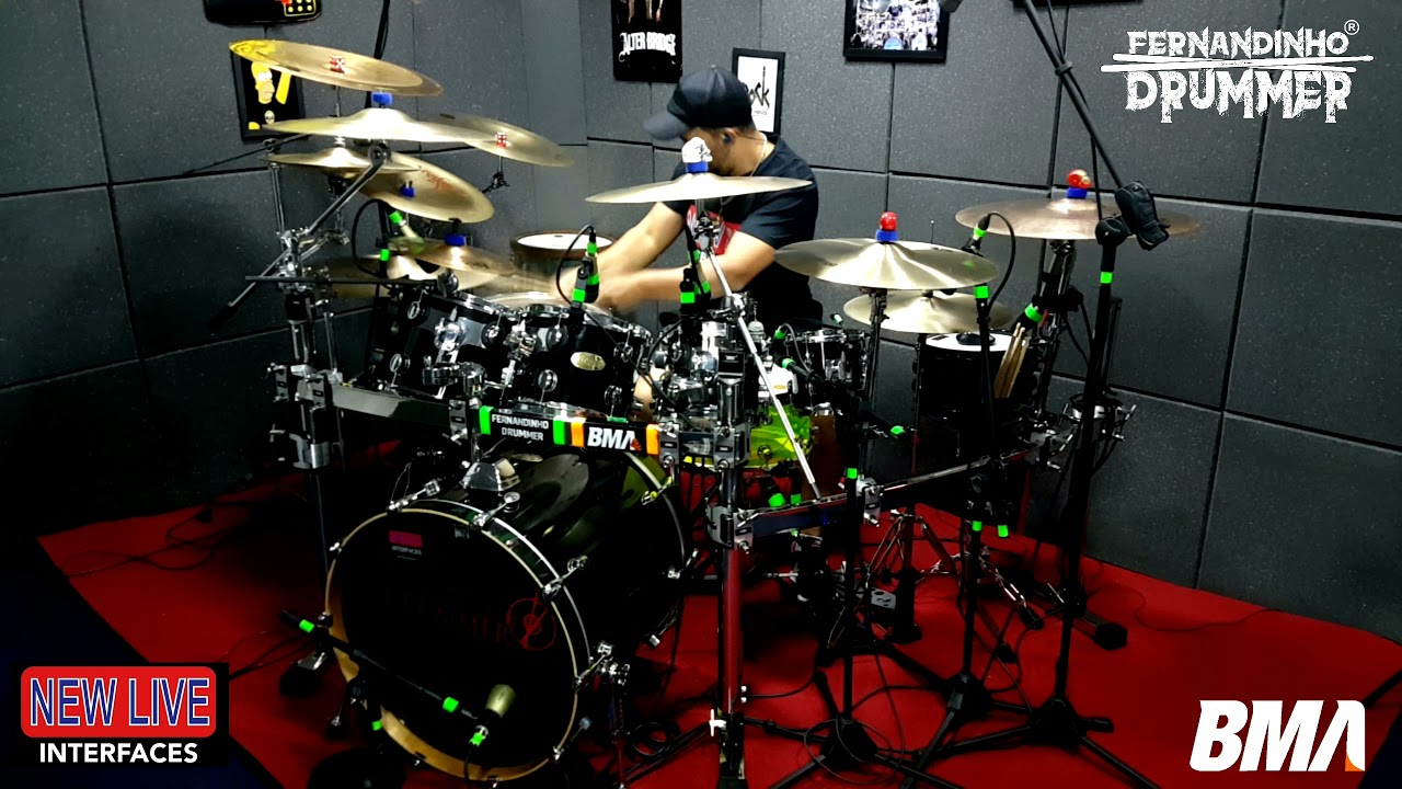 This Ain't a Love Song - Bom Jovi - Drum cover by Fernandinho drummer