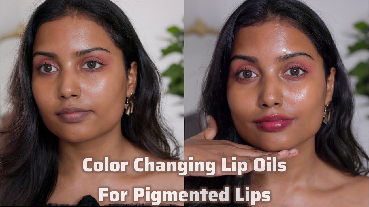pH Lip Oils / Color Changing Lip Oils / Lip Stain for Pigmented Lips In India | Brown Skin Friendly