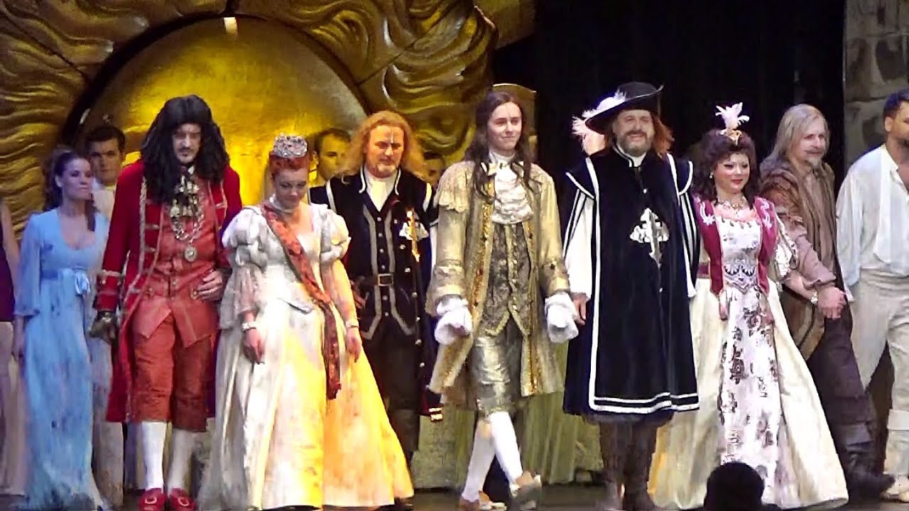 Muzikál MUŽ SE ŽELEZNOU MASKOU - medley - Divadlo Broadway