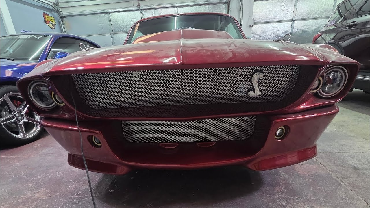 Самодельная решетка радиатора для Mustang 67 года! (Очень недорого!)