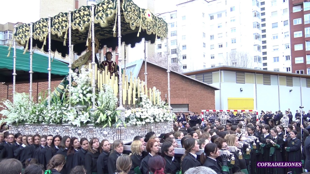 [HD] María del Dulce Nombre con San Juan Evangelista 2018. AM JHS: 