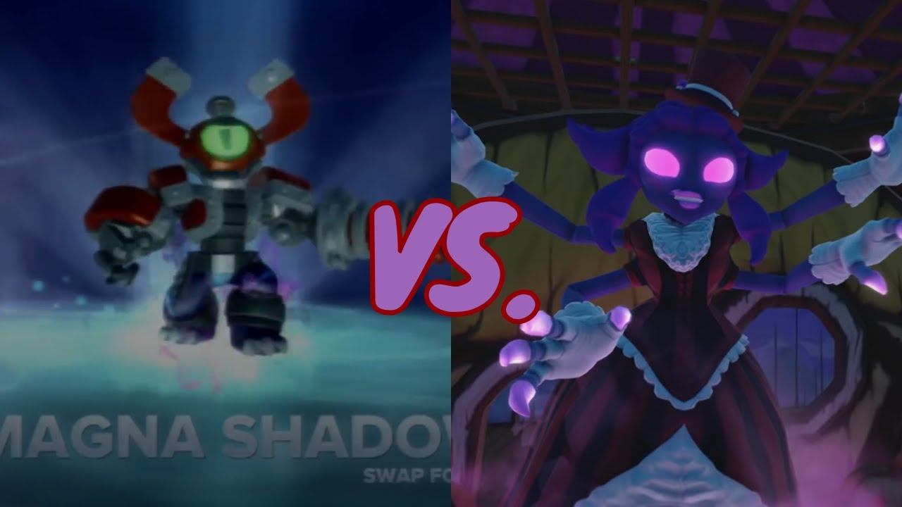 Magna Shadow VS. Mesmeralda | Skylanders Swap Force