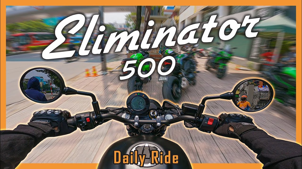 Kawasaki Eliminator 500 Test Ride: Real Feelings | Join me and enjoy the music [4K]