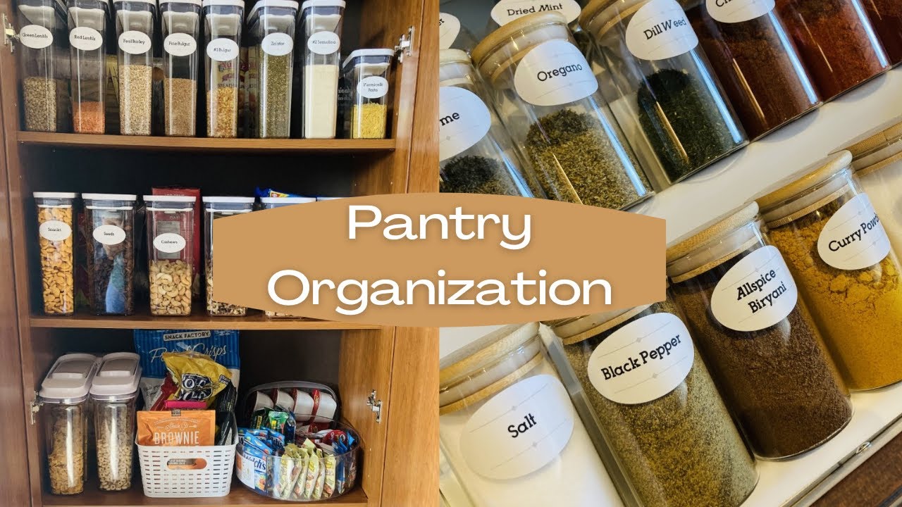 Assyrian Dishes Pantry Organization!