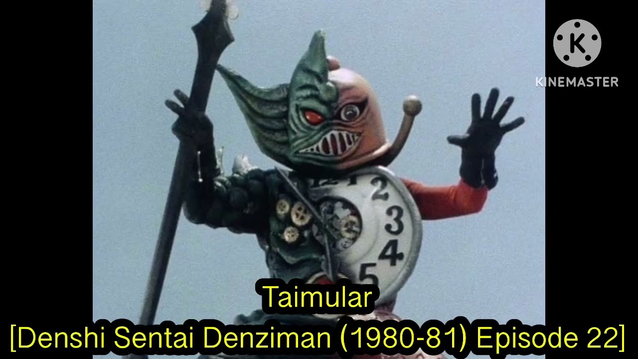 All Denshi Sentai Denziman Monsters/Villains