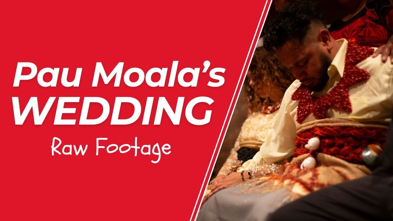 Pau and Veronica Moala's Wedding | Raw Footage