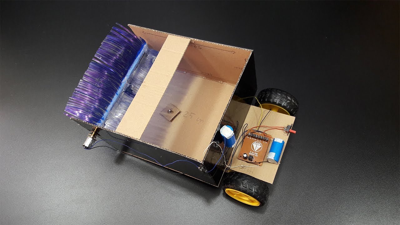 Cómo Hacer Un Robot Barredor Casero